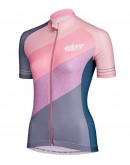 Women's Cycling Jersey DIAGONAL Sakura