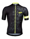 Men's Cycling Jersey CRYSTAL Neon Yellow