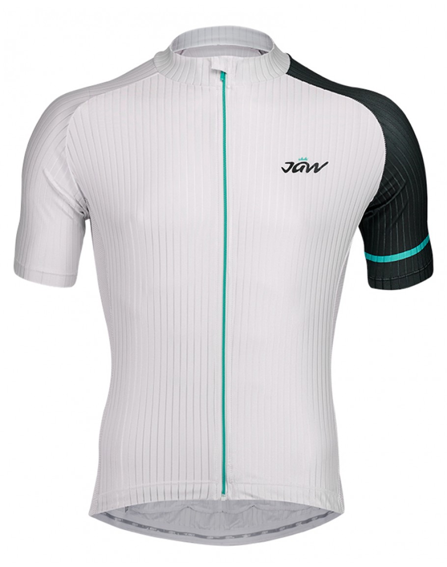Men's High Ventilation Cycling Jersey JAW URBAN White