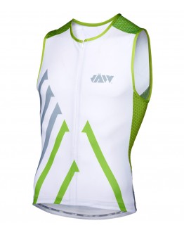 Men's Tri Singlet SPRINT WHITE