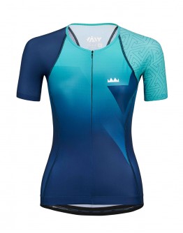 Women's Tri Top PRIME Peacock Blue