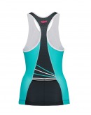 Women's Tri Singlet RADIANT Turquoise