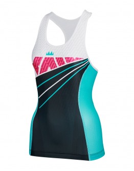 Women's Tri Singlet RADIANT Turquoise