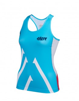 Women's Tri Singlet SPRINT Ocean Blue