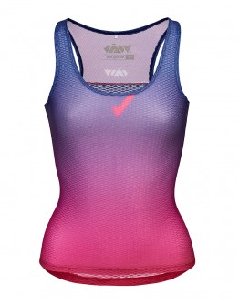 Women's Cycling Base Layer JAW Reddish Blue