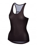 Women's Cycling Base Layer CHEKCED Black