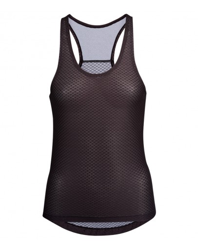 Women's Cycling Base Layer CHEKCED Black