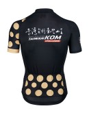 Men's Cycling Jersey JAW X TAIWAN KOM CHALLENGE -DESIGNER Black Gold