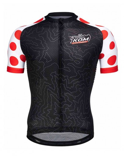 Men's Cycling Jersey JAW X TAIWAN KOM CHALLENGE - CHAMPION Black Red 