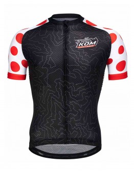 Men's Cycling Jersey JAW X TAIWAN KOM CHALLENGE - CHAMPION Black Red 