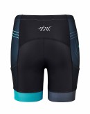 Women's Tri Shorts CIRCUIT Peacock Blue