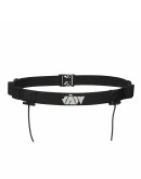 JAW Triathlon Race Belt - Reflective/Black 95cm