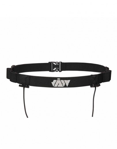 JAW Triathlon Race Belt - Reflective/Black 95cm