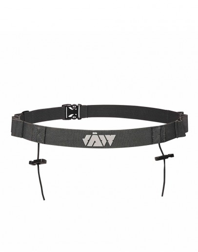 JAW Triathlon Race Belt - Reflective/Gray 85cm