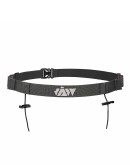 JAW Triathlon Race Belt - Reflective/Gray 85cm