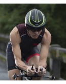 Men's Tri Singlet BIG J Black Red