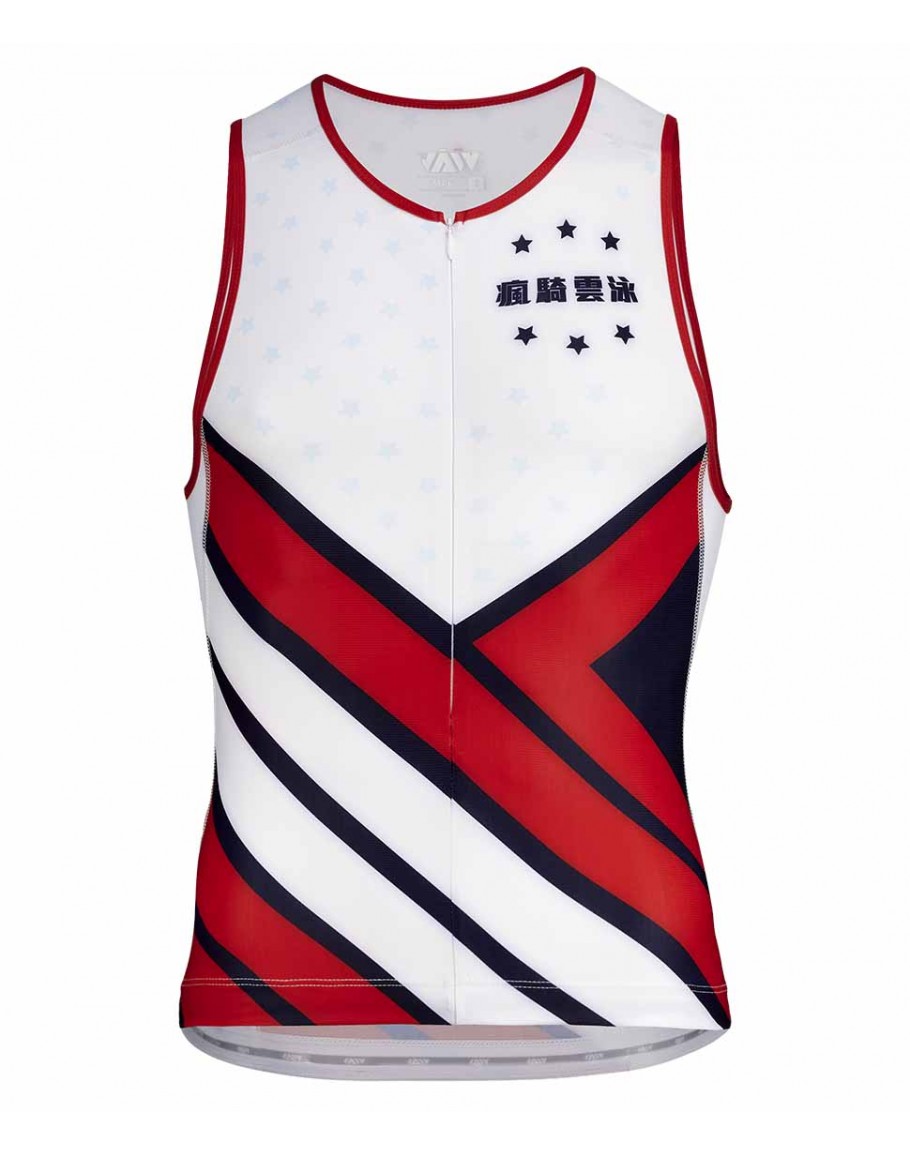 Men's High Performance Quick Dry Soft Comfort Men's Tri Singlet JAW x