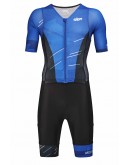 Men's Tri Suit with short sleeves Meteor Sapphire