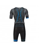Men's Tri Suit with short sleeves Meteor Black