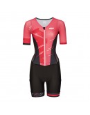 Women's Tri Suit with short sleeves Meteor Rose