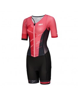 Women's Tri Suit with short sleeves Meteor Rose