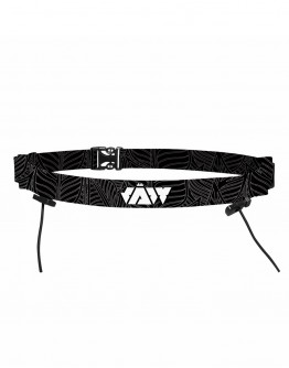 JAW Triathlon Race Belt -Dark Gray 85cm