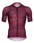 Men's Cycling Jersey LEAVES Sapphire red