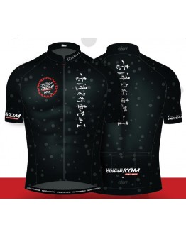 Cycling Jersey JAW X TAIWAN KOM CLASSIC Black 