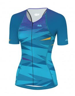 Women's Tri Top FLASH Turquoise 