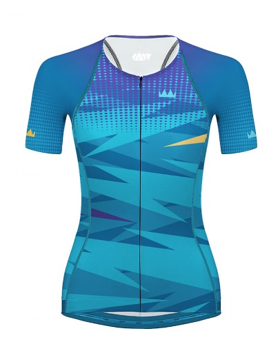 Women's Tri Top FLASH Turquoise 