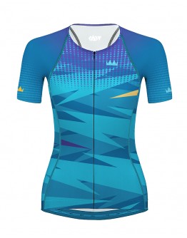 Women's Tri Top FLASH Turquoise 
