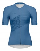 Unisex Cycling Jersey LEAVES Tranquil Blue