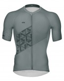 Unisex Cycling Jersey LEAVES Cloud Grey