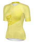 Unisex Cycling Jersey LEAVES Bright Yellow