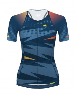 Women's Tri Top FLASH Blue Gray
