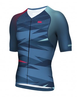Men's Tri Top FLASH Blue Grey