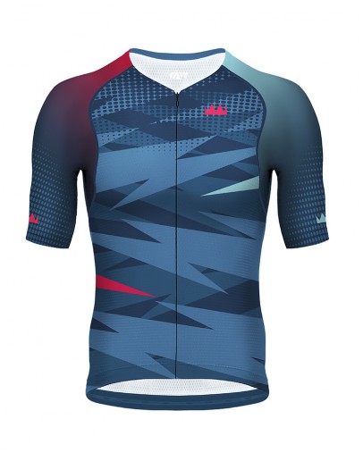 Men's Tri Top FLASH Blue Grey