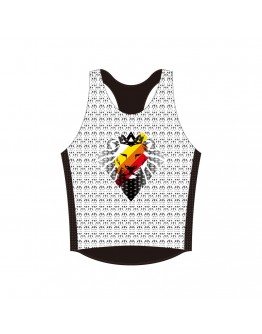Men's Running Singlet JAW x STC Diamond