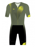 Men's Tri Suit with short sleeves Big J Olive Green