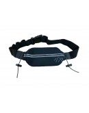 JAW Triathlon Race Belt -Pocket Black 72cm