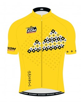 Cycling Jersey JAW X TAIWAN KOM SPECIAL YELLOW