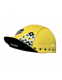  JAW X TAIWAN KOM Cycling Cap -  Champion Yellow