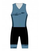 Men's Tri Suit with Vintage Blue