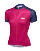 Women's  Cycling Jersey BIG V Magenta