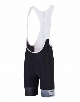 Men's Cycling Bib Shorts MOVE FORWARD White Sky Blue