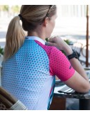 Women's Cycling Jersey SPRINT Ocean Blue