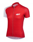 Women's Cycling Jersey VECTOR Red